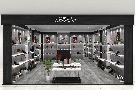 <b>品牌女鞋展柜设计</b>