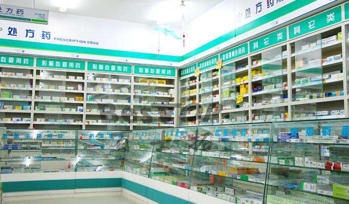连锁医药品展柜厂家